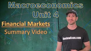 Macroeconomics Unit 4 COMPLETE Summary  Financial Markets  2025 Update [upl. by Yarised]