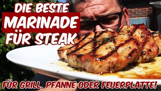 REZEPT DIE BESTE STEAK GRILL MARINADE  schnell und einfach selber machen [upl. by Zetes]