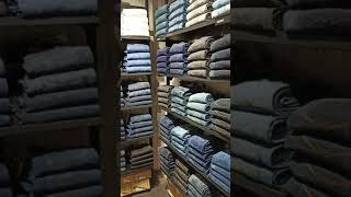 how to fold jeans for showroom  amazing jeans folding [upl. by Ayeki]