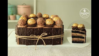 Ultimate Ferrero Rocher Cake Recipe [upl. by Attaynik316]