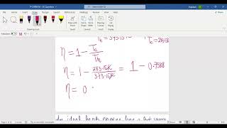 Calculate the EFFICIENCY of an IDEAL HEAT ENGINE in this Thermodynamic Question  PHYSICAL CHEM [upl. by Ahsinnor]