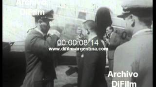 DiFilm  Rene Barrientos viaja al norte argentino 1966 [upl. by Anayra22]