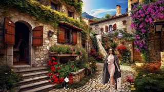 EZE  THE MOST BEAUTIFUL MEDIEVAL VILLAGE IN THE SOUTH OF FRANCE  BEAUTIFUL PLACE FULL OF CHARM [upl. by Ellynn]