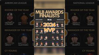 The 2024 MLB MVPs shorts mlb mvp shoheiohtani aaronjudge baseball awards [upl. by Charteris581]