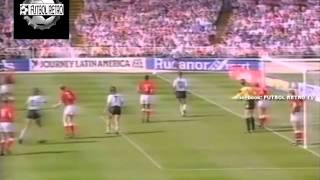 Argentina 2 vs Inglaterra 2 Amistoso 1991 en Wembley [upl. by Navarro]