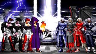 KOF Mugen Iori Yagami Team vs Boss Zero Team [upl. by Edalb]