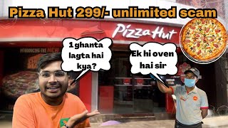 PIZZA HUT IS A SCAM 😡  FRIDAY UNLIMITED PIZZA OFFER [upl. by Vena939]