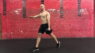 One arm dumbbell split squat contralateral [upl. by Lipkin]