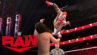 Rey Mysterio vs Seth “Freakin” Rollins Raw Sept 26 2022 [upl. by Amyas575]