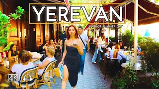 Yerevan Armenia Walking Tour in a Hot Summer Day Aug 05 2024 4K 60fps [upl. by Shiff366]