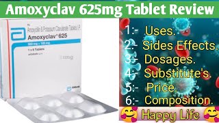 Amoxyclav 625 mg Tablet Use in Bengali Amoxicillin amp Potassium Clavulanate UsesSide EffectDosage [upl. by Rases]