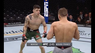 UFC277 Pelea Gratis Moreno Kara France 1 [upl. by Eselrahc]