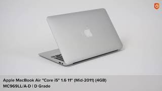 Apple MacBook Air quotCore i5quot 16 11quot Mid2011 4GB [upl. by Fagin808]