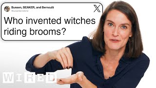 Historian Answers Witchcraft Questions  Tech Support  WIRED [upl. by Reeher]