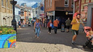 Walking Tour Basingstoke Town  England [upl. by Ahsemrak]