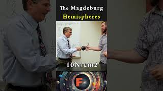 The Magdeburg Hemispheres funfacts science knowledge physics [upl. by Sisi372]