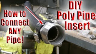 How to Connect Poly Pipe to ANYTHING using Barbed Fittings [upl. by Idak]