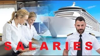 All the Cruise Ship Crew Salary  Captain Leo [upl. by Richey]