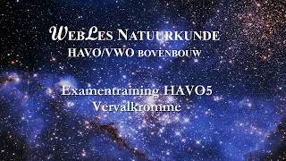 Examentraining HAVO5 Vervalkromme [upl. by Ralleigh697]