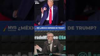 ¿México depende de Trump mvsnoticias noticiasenvivo trump [upl. by Hplar322]