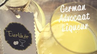 German Egg Liqueur  Advocaat Style [upl. by Portia]