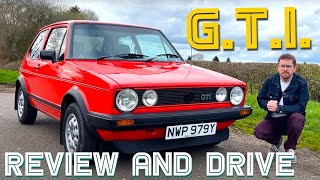 Volkswagen Golf GTI MK1  Review and Drive [upl. by Damas43]