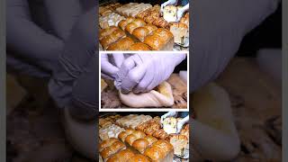 OMG Korean bread making process at a bakery where people line up every day [upl. by Nosnaj]