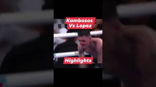 Teofimo Lopez vs George Kambosos jr 🔥🔥highlight BoxingHighlights TeofimoLopez GeorgeKambosos [upl. by Nirre]