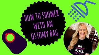 How to shower with an Ostomy Bag [upl. by Delaryd414]