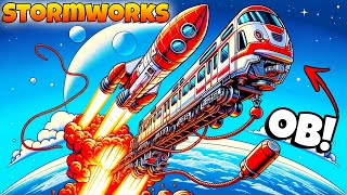 Stormworks but OB and Camodo Send a Train to Space [upl. by Balling]