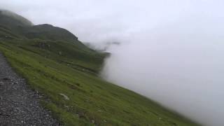 Dramatic fog moving in  Grindelwald  Switzerland [upl. by Ilyssa]