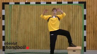 Teamhandball Goalkeeper Training [upl. by Polivy]