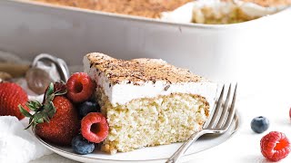 Biscoff Tres Leches Cake Recipe  Biscoff Milk Cake Recipe  Easy Tres Leches Cake [upl. by Fayette976]