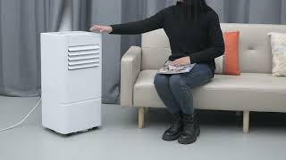 Instruction Guide Video  NPLN11A05CX1E amp NPLN11A06CX1E Portable Air Conditioner [upl. by Aymer]