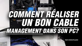 Atelier LDLC  Comment réaliser un bon cable management dans son PC [upl. by Akayas]