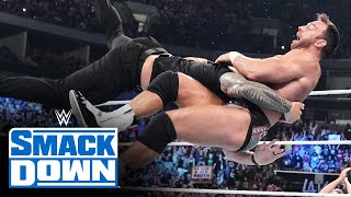 Roman Reigns has an LA Knight problem SmackDown highlights Oct 13 2023 [upl. by Anawit762]