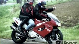 Yamaha YZF1000R Thunderace exhaust sound compilation [upl. by Stuart]