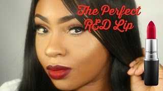 Red Lipstick for Dark skin [upl. by Reiners]