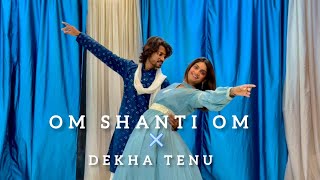 Om Shanti Om × Dekha tenu pehli pehli baar  Dance Cover  Jeel Patel  Nayan Rathod [upl. by Llednov]