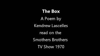 The Box a poem by Kendrew Lascelles [upl. by Aleel]