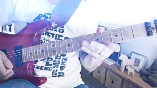 Iron Maiden  Aces High Guitar Cover wsolo [upl. by Heng]