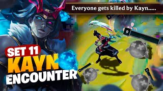 New Set 11 Kayn Insta Death Encounter [upl. by Kentiggerma]