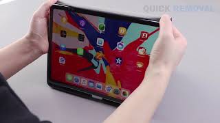 MoKo ipad pro 11 case with apple pencil holder 2018 release [upl. by Eide]