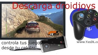 COMO USAR TU CELULAR COMO JOSTICK PARA TU PC GRATIS FULL DESCARGAR DROID JOY FULL SIN PAGAR NADA [upl. by Ynner]