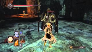 Dark Souls 2 Santiers Spear  Santiers Spear Location [upl. by Nahgeem679]