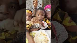 African food culture ijebu garri comedy trending [upl. by Alliber]