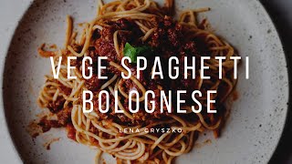 Vege Spaghetti Bolognese [upl. by Enirak]