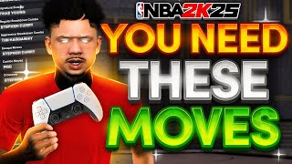 The 1 BEST DRIBBLE MOVES BROKE NBA 2K25 DRIBBLE TUTORIAL 2K25  FASTEST DRIBBLE MOVES 2K25 [upl. by Ahsieni]