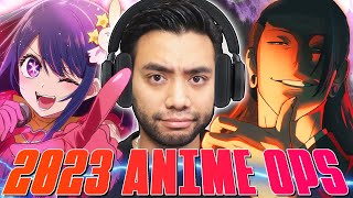 Ranking The BEST Anime Openings of 2023 [upl. by Ttelracs]