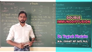 Double Immunodiffusion  AntigenAntibody Interaction  Explained by Dr Yogesh [upl. by Georgiana]